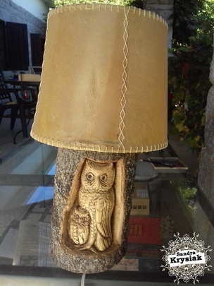 José María. Talla de tronco. 2018