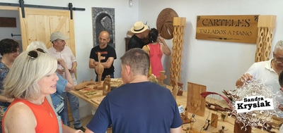 Exposición de los trabajos del año en la Escuela de Talla y Escultura en Madera Sandra Krysiak. Guadarrama 2.