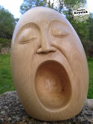 Juan Manuel, talla en haya, 2015