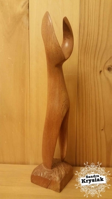 José María. Escultura en cedro tropical. 2018