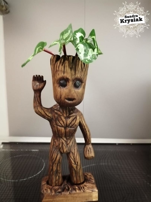 Teresa Lamo. Escultura Groot. 2019