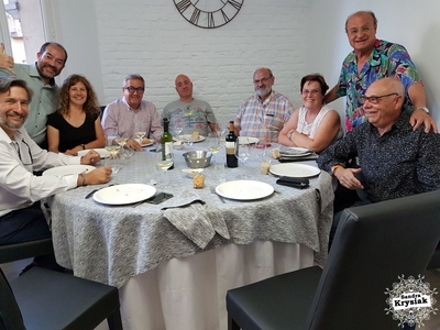 Cena fin de curso alumnos Cuatro Caminios. Coronado Bellas Artes 2017