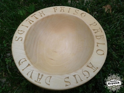 Oscar, talla en tilo, 2015