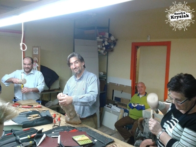 Alumnos en el taller, 2015-02