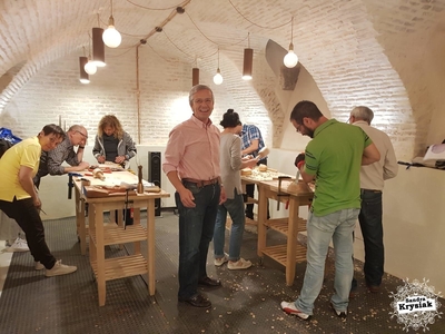 Un día de clase en el taller de Lavapiés. 2018
